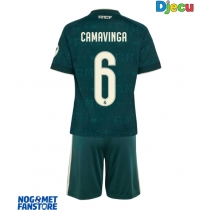 Real Madrid Eduardo Camavinga #6 Gostujuci Dres za djecu 2026-27 Kratak Rukav (+ Kratke hlače)